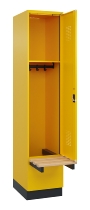 C+P Spind Evolo PLUS 049040-20 integrierte Bank 2 Abt.je 300mm Zylinder (HxBxT) 1950x600x815mm 3015/3015