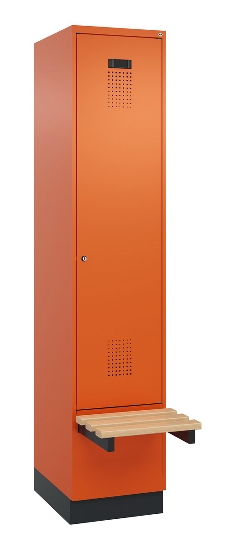 C+P Spind Evolo PLUS 049040-20 integrierte Bank 2 Abt.je 300mm Zylinder (HxBxT) 1950x600x815mm 3015/3015