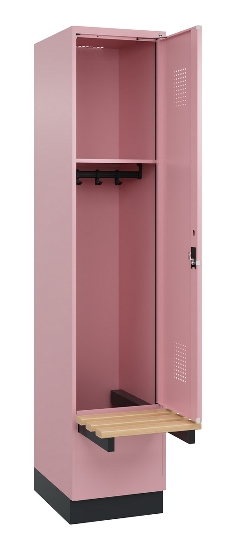 C+P Spind Evolo PLUS 049040-20 integrierte Bank 2 Abt.je 300mm Zylinder (HxBxT) 1950x600x815mm 3015/3015