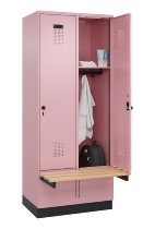 C+P Spind Evolo PLUS 049040-20 integrierte Bank 2 Abt.je 300mm Zylinder (HxBxT) 1950x600x815mm 3015/3015