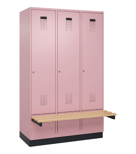 C+P Spind Evolo PLUS 049040-20 integrierte Bank 2 Abt.je 300mm Zylinder (HxBxT) 1950x600x815mm 3015/3015