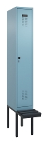 CP Spinde Evolo PLUS schw.Bank Kunststoff 0490407-10/12/20/22/30/32/40 1850x500mm Vollton