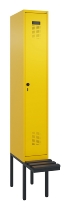 CP Spinde Evolo PLUS schw.Bank Kunststoff 0490407-10/12/20/22/30/32/40 1850x500mm Vollton