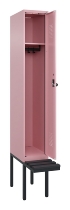 CP Spinde Evolo PLUS schw.Bank Kunststoff 0490407-10/12/20/22/30/32/40 1850x500mm Vollton