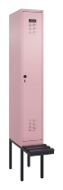 CP Spinde Evolo PLUS schw.Bank Kunststoff 0490407-10/12/20/22/30/32/40 1850x500mm Vollton