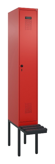 CP Spinde Evolo PLUS schw.Bank Kunststoff 0490407-10/12/20/22/30/32/40 1850x500mm Vollton