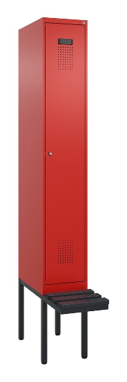 CP Spinde Evolo PLUS schw.Bank Kunststoff 0490407-10/12/20/22/30/32/40 1850x500mm Vollton
