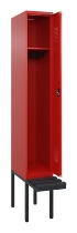 CP Spinde Evolo PLUS schw.Bank Kunststoff 0490407-10/12/20/22/30/32/40 1850x500mm Vollton
