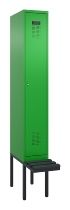 CP Spinde Evolo PLUS schw.Bank Kunststoff 0490407-10/12/20/22/30/32/40 1850x500mm Vollton