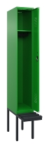 CP Spinde Evolo PLUS schw.Bank Kunststoff 0490407-10/12/20/22/30/32/40 1850x500mm Vollton