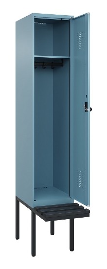 CP Spinde Evolo PLUS schw.Bank Kunststoff 0490407-10/12/20/22/30/32/40 1850x500mm Vollton
