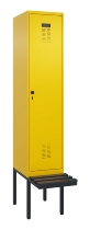 CP Spinde Evolo PLUS schw.Bank Kunststoff 0490407-10/12/20/22/30/32/40 1850x500mm Vollton