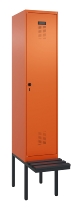CP Spinde Evolo PLUS schw.Bank Kunststoff 0490407-10/12/20/22/30/32/40 1850x500mm Vollton