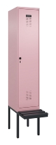 CP Spinde Evolo PLUS schw.Bank Kunststoff 0490407-10/12/20/22/30/32/40 1850x500mm Vollton