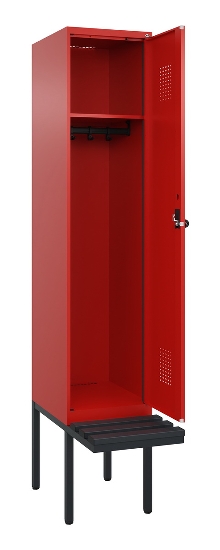 CP Spinde Evolo PLUS schw.Bank Kunststoff 0490407-10/12/20/22/30/32/40 1850x500mm Vollton