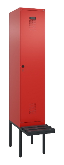 CP Spinde Evolo PLUS schw.Bank Kunststoff 0490407-10/12/20/22/30/32/40 1850x500mm Vollton