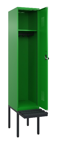 CP Spinde Evolo PLUS schw.Bank Kunststoff 0490407-10/12/20/22/30/32/40 1850x500mm Vollton