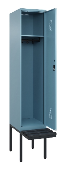 CP Spinde Evolo PLUS schw.Bank Kunststoff 0490407-10/12/20/22/30/32/40 1850x500mm Vollton