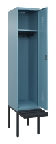 CP Spinde Evolo PLUS schw.Bank Kunststoff 0490407-10/12/20/22/30/32/40 1850x500mm Vollton