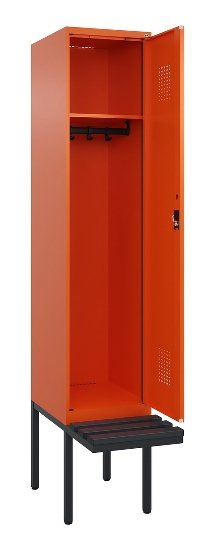 CP Spinde Evolo PLUS schw.Bank Kunststoff 0490407-10/12/20/22/30/32/40 1850x500mm Vollton