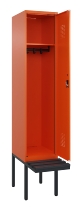 CP Spinde Evolo PLUS schw.Bank Kunststoff 0490407-10/12/20/22/30/32/40 1850x500mm Vollton