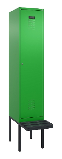 CP Spinde Evolo PLUS schw.Bank Kunststoff 0490407-10/12/20/22/30/32/40 1850x500mm Vollton