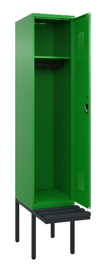 CP Spinde Evolo PLUS schw.Bank Kunststoff 0490407-10/12/20/22/30/32/40 1850x500mm Vollton