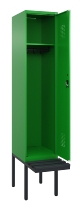 CP Spinde Evolo PLUS schw.Bank Kunststoff 0490407-10/12/20/22/30/32/40 1850x500mm Vollton