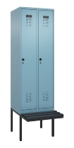 CP Spinde Evolo PLUS schw.Bank Kunststoff 0490407-10/12/20/22/30/32/40 1850x500mm Vollton