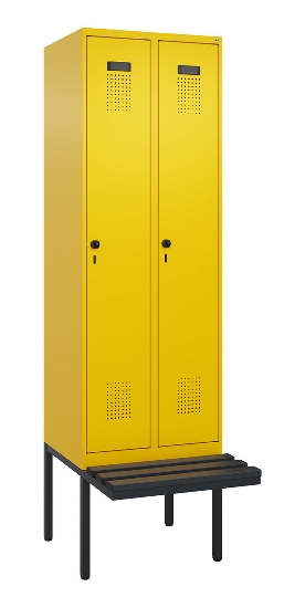 CP Spinde Evolo PLUS schw.Bank Kunststoff 0490407-10/12/20/22/30/32/40 1850x500mm Vollton