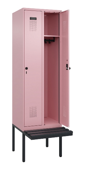 CP Spinde Evolo PLUS schw.Bank Kunststoff 0490407-10/12/20/22/30/32/40 1850x500mm Vollton
