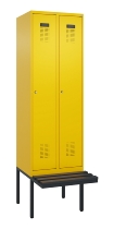CP Spinde Evolo PLUS schw.Bank Kunststoff 0490407-10/12/20/22/30/32/40 1850x500mm Vollton