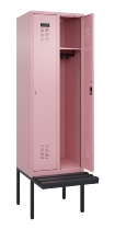 CP Spinde Evolo PLUS schw.Bank Kunststoff 0490407-10/12/20/22/30/32/40 1850x500mm Vollton