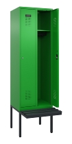 CP Spinde Evolo PLUS schw.Bank Kunststoff 0490407-10/12/20/22/30/32/40 1850x500mm Vollton