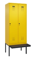 CP Spinde Evolo PLUS schw.Bank Kunststoff 0490407-10/12/20/22/30/32/40 1850x500mm Vollton