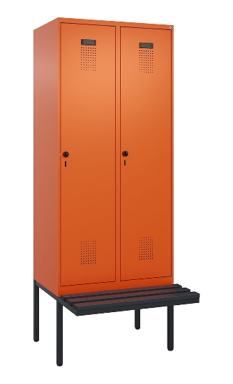 CP Spinde Evolo PLUS schw.Bank Kunststoff 0490407-10/12/20/22/30/32/40 1850x500mm Vollton