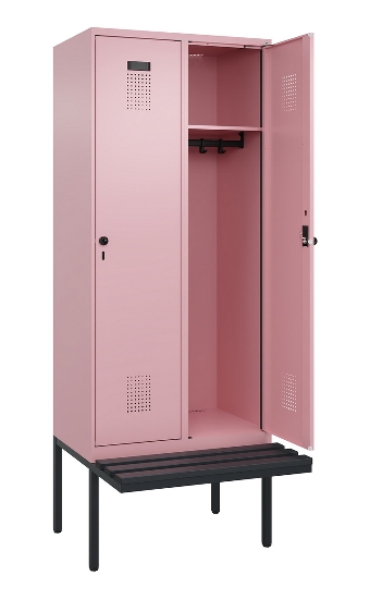 CP Spinde Evolo PLUS schw.Bank Kunststoff 0490407-10/12/20/22/30/32/40 1850x500mm Vollton