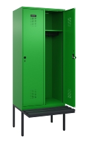 CP Spinde Evolo PLUS schw.Bank Kunststoff 0490407-10/12/20/22/30/32/40 1850x500mm Vollton