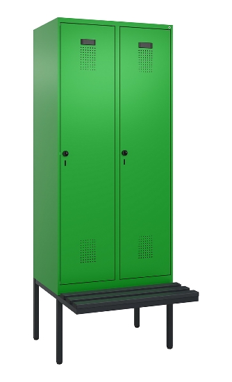 CP Spinde Evolo PLUS schw.Bank Kunststoff 0490407-10/12/20/22/30/32/40 1850x500mm Vollton