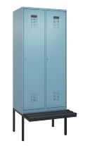 CP Spinde Evolo PLUS schw.Bank Kunststoff 0490407-10/12/20/22/30/32/40 1850x500mm Vollton