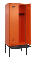 CP Spinde Evolo PLUS schw.Bank Kunststoff 0490407-10/12/20/22/30/32/40 1850x500mm Vollton