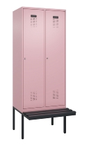 CP Spinde Evolo PLUS schw.Bank Kunststoff 0490407-10/12/20/22/30/32/40 1850x500mm Vollton