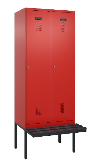 CP Spinde Evolo PLUS schw.Bank Kunststoff 0490407-10/12/20/22/30/32/40 1850x500mm Vollton