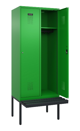 CP Spinde Evolo PLUS schw.Bank Kunststoff 0490407-10/12/20/22/30/32/40 1850x500mm Vollton