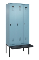 CP Spinde Evolo PLUS schw.Bank Kunststoff 0490407-10/12/20/22/30/32/40 1850x500mm Vollton