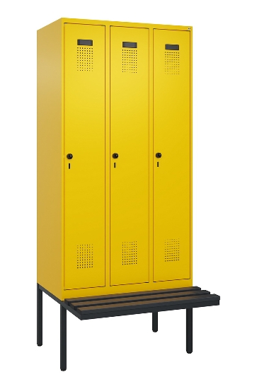 CP Spinde Evolo PLUS schw.Bank Kunststoff 0490407-10/12/20/22/30/32/40 1850x500mm Vollton