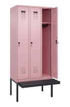 CP Spinde Evolo PLUS schw.Bank Kunststoff 0490407-10/12/20/22/30/32/40 1850x500mm Vollton