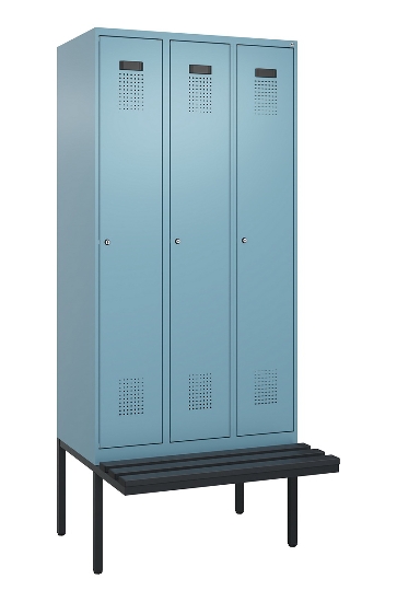 CP Spinde Evolo PLUS schw.Bank Kunststoff 0490407-10/12/20/22/30/32/40 1850x500mm Vollton