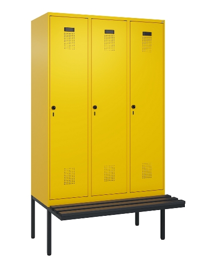 CP Spinde Evolo PLUS schw.Bank Kunststoff 0490407-10/12/20/22/30/32/40 1850x500mm Vollton