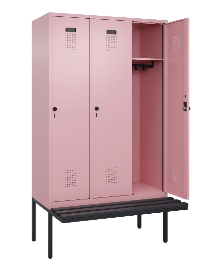 CP Spinde Evolo PLUS schw.Bank Kunststoff 0490407-10/12/20/22/30/32/40 1850x500mm Vollton